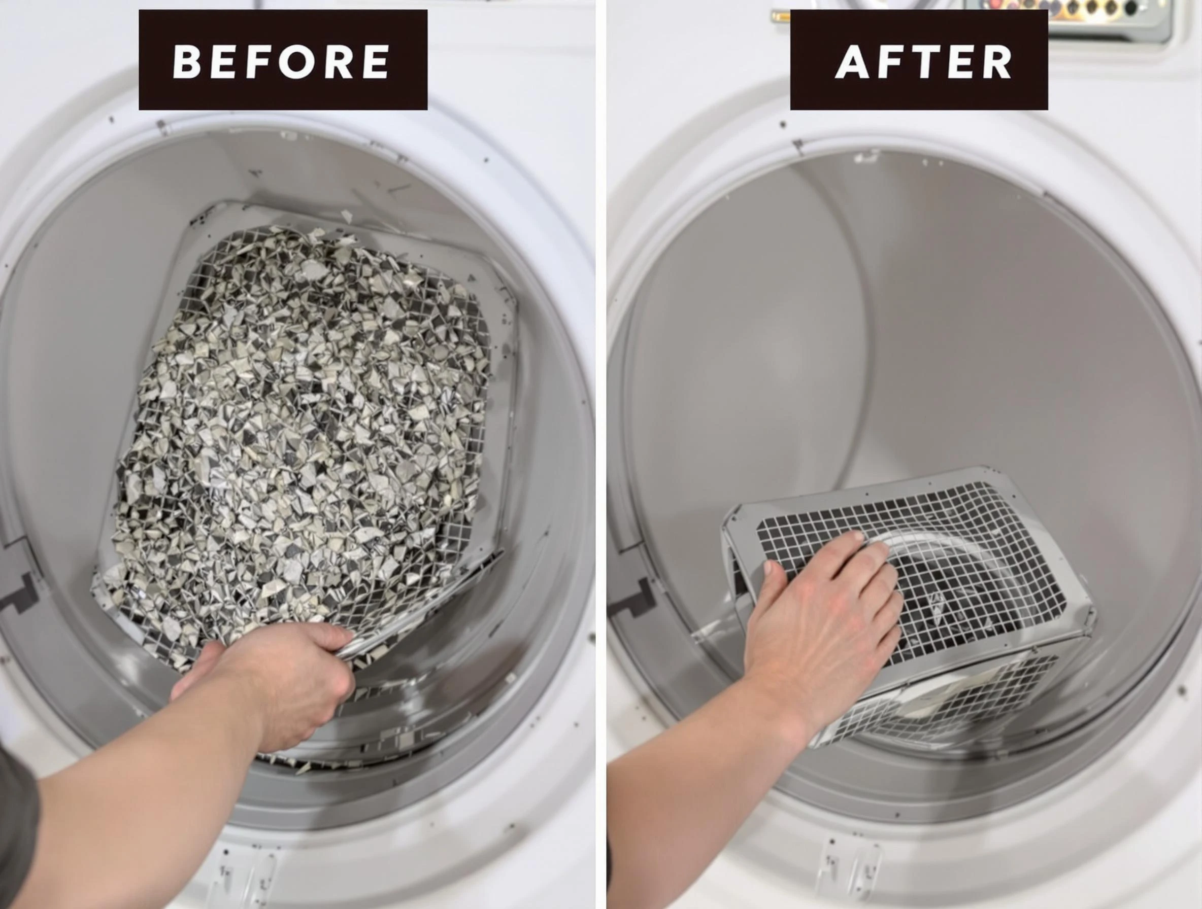Professional lint trap cleaning by Pleasant Grove Dryer Vent Cleaning in Pleasant Grove
