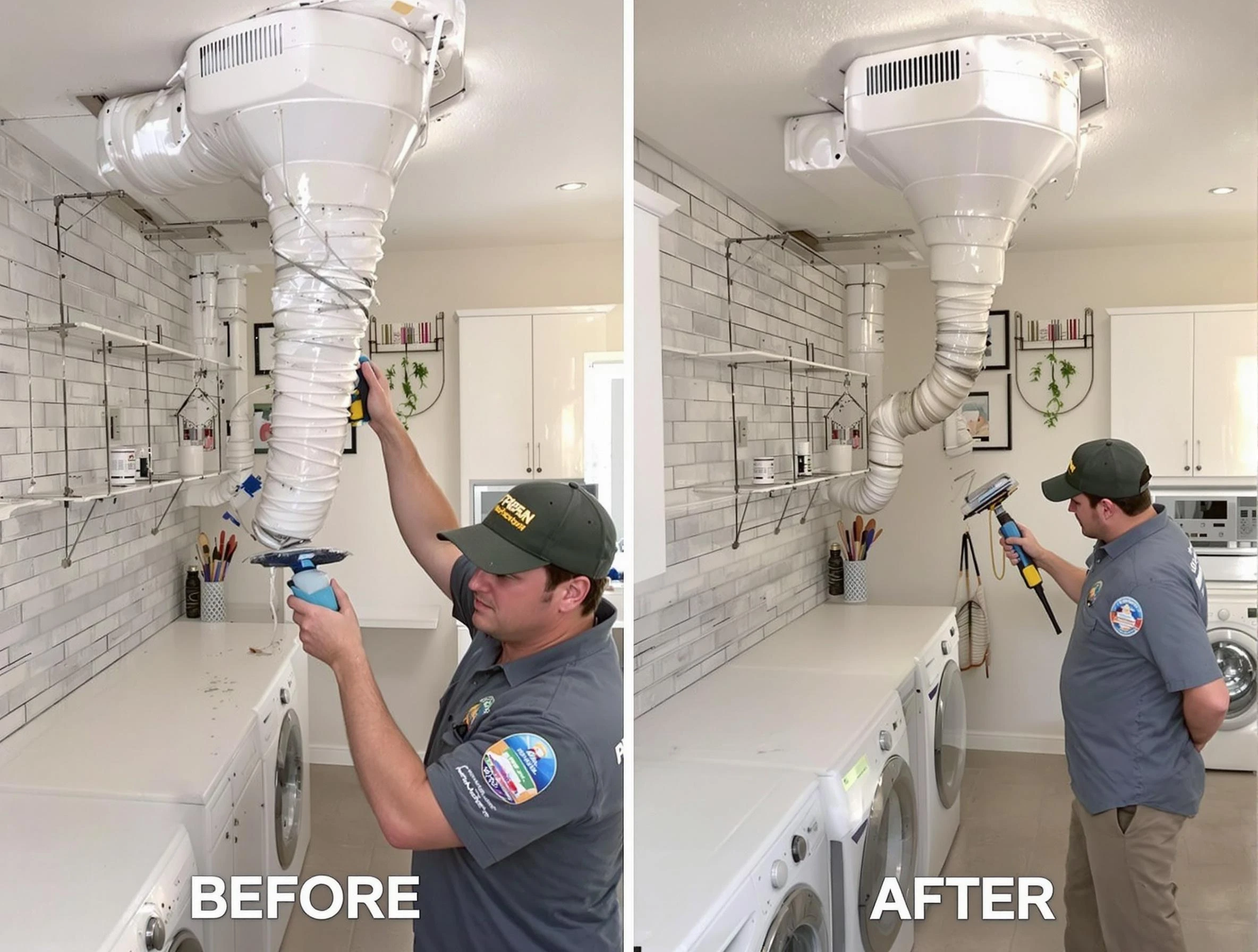 Professional dryer exhaust vent cleaning by Pleasant Grove Dryer Vent Cleaning in Pleasant Grove